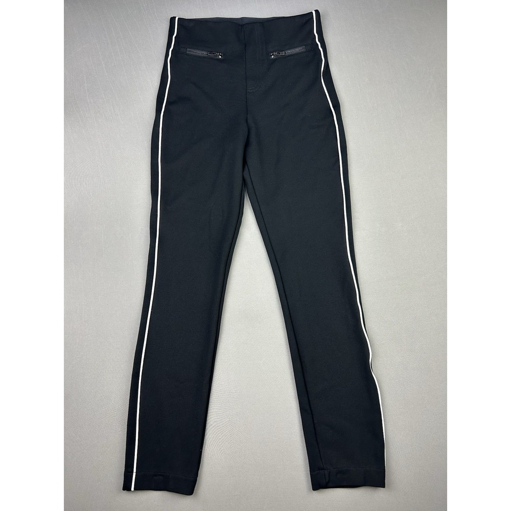 Spanx Women's XS Skinny Ankle Perfect Pants Leggings Side Piping & Pockets